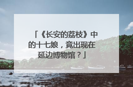 《长安的荔枝》中的十七娘，竟出现在延边博物馆？