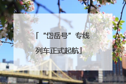 “岱岳号”专线列车正式起航