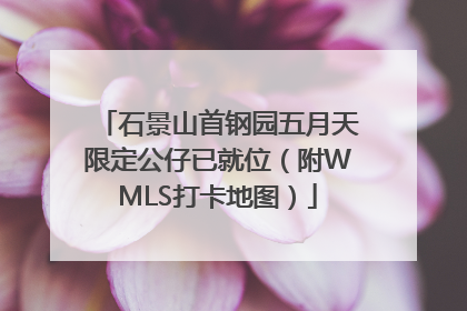 石景山首钢园五月天限定公仔已就位（附WMLS打卡地图）