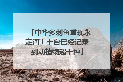 中华多刺鱼重现永定河！丰台已经记录到动植物超千种