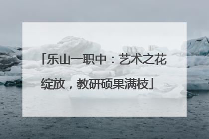 乐山一职中：艺术之花绽放，教研硕果满枝