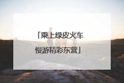 乘上绿皮火车 慢游精彩东营