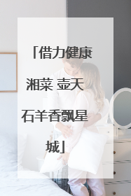 借力健康湘菜 壶天石羊香飘星城