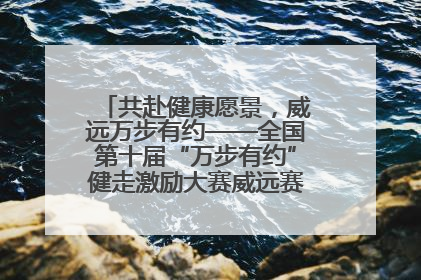 共赴健康愿景，威远万步有约——全国第十届“万步有约”健走激励大赛威远赛区启动仪式