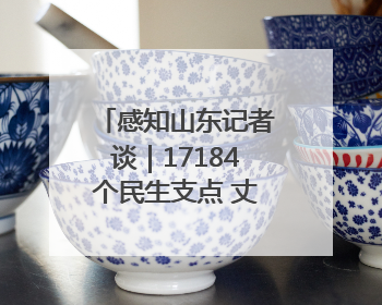 感知山东记者谈｜17184个民生支点 丈量出“服务淄博”的文明温度