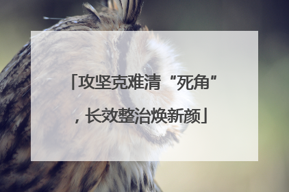 攻坚克难清“死角”，长效整治焕新颜