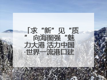 求“新”见“质” 向海图强“魅力大港 活力中国·世界一流港口建设”主题宣传活动走进山东