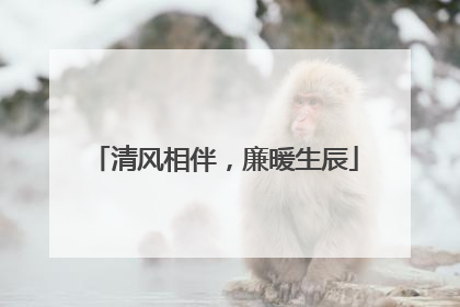 清风相伴，廉暖生辰