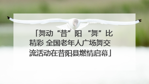 舞动“昔”阳 “舞”比精彩 全国老年人广场舞交流活动在昔阳县燃情启幕