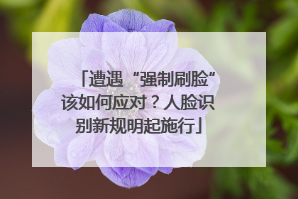 遭遇“强制刷脸”该如何应对？人脸识别新规明起施行
