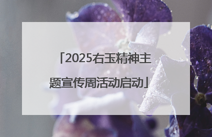 2025右玉精神主题宣传周活动启动